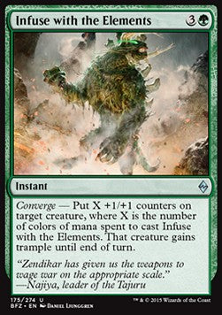 Infuse with the Elements - Battle for Zendikar (Uncommon) [BFZ-175]