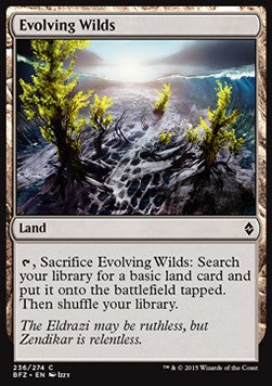 Evolving Wilds - Battle for Zendikar (Common) [BFZ-236]