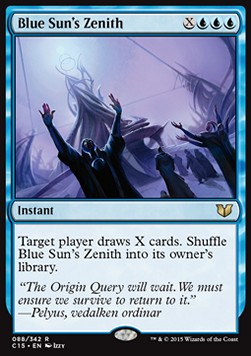 Blue Sun's Zenith - Commander 2015 (Rare) [C15-88]