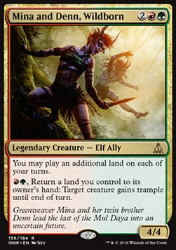 Mina and Denn, Wildborn - Oath of the Gatewatch (Rare) [OGW-156]