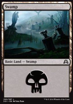 Swamp (V.2) - Shadows over Innistrad (Land) [SOI-290]