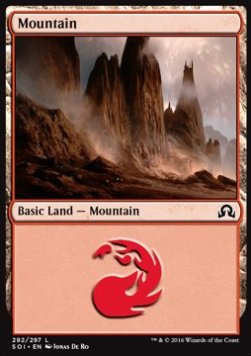 Mountain (V.1) - Shadows over Innistrad (Land) [SOI-292]