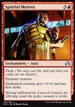 Spiteful Motives - Shadows over Innistrad (Uncommon) [SOI-183]