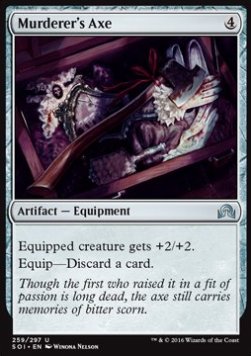 Murderer's Axe - Shadows over Innistrad (Uncommon) [SOI-259]