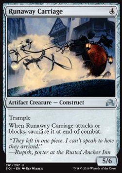 Runaway Carriage - Shadows over Innistrad (Uncommon) [SOI-261]