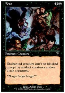 Fear - Seventh Edition (Common) [7ED-135]