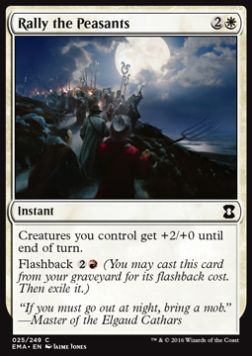 Rally the Peasants - Eternal Masters (Common) [EMA-25]