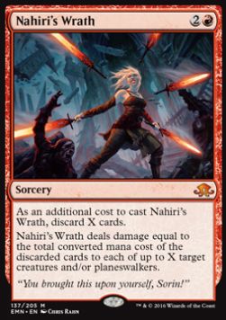 Nahiri's Wrath - Eldritch Moon (Mythic) [EMN-137]