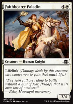 Faithbearer Paladin - Eldritch Moon (Common) [EMN-25]