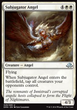 Subjugator Angel - Eldritch Moon (Uncommon) [EMN-45]