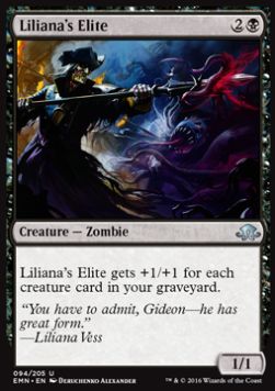 Liliana's Elite - Eldritch Moon (Uncommon) [EMN-94]