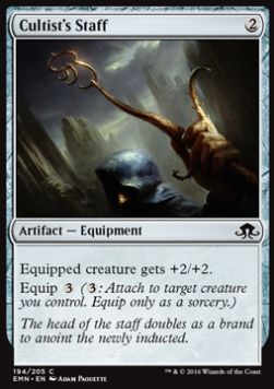 Cultist's Staff - Eldritch Moon (Common) [EMN-194]