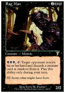 Rag Man - Seventh Edition (Rare) [7ED-156]