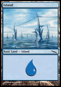 Island (V.2) - Mirrodin (Land) [MRD-292]