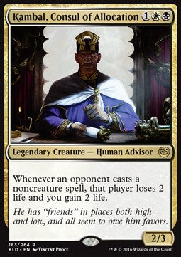 Kambal, Consul of Allocation - Kaladesh (Rare) [KLD-183]