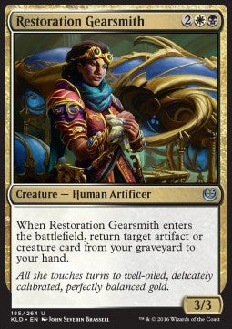 Restoration Gearsmith - Kaladesh (Uncommon) [KLD-185]