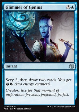 Glimmer of Genius - Kaladesh (Uncommon) [KLD-49]