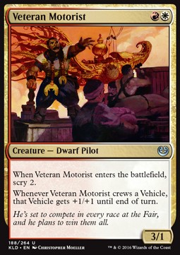 Veteran Motorist - Kaladesh (Uncommon) [KLD-188]