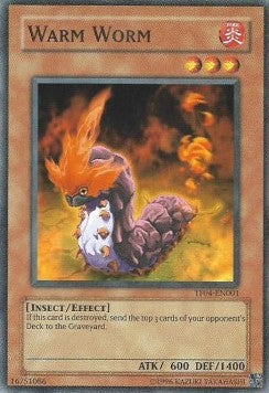 Warm Worm (V.2 - Super Rare) - 5D's Tag Force 4 Promotional Cards (Super Rare) [TF04-001]