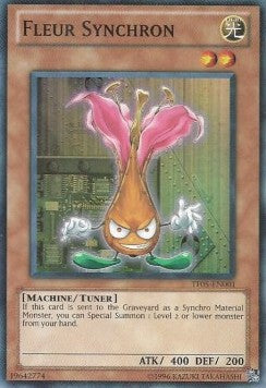 Fleur Synchron (V.2 - Super Rare) - 5D's Tag Force 5 Promotional Cards (Super Rare) [TF05-001]