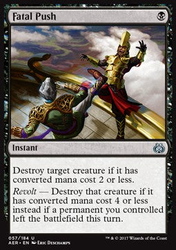 Fatal Push - Aether Revolt (Uncommon) [AER-57]