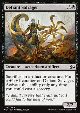 Defiant Salvager - Aether Revolt (Common) [AER-56]