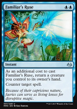 Familiar's Ruse - Modern Masters 2017 (Uncommon) [MM3-37]