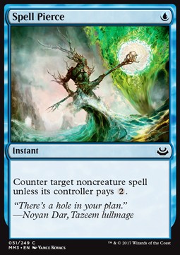 Spell Pierce - Modern Masters 2017 (Common) [MM3-51]