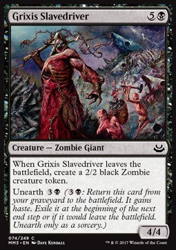 Grixis Slavedriver - Modern Masters 2017 (Common) [MM3-74]