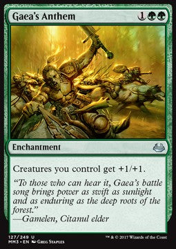 Gaea's Anthem - Modern Masters 2017 (Uncommon) [MM3-127]