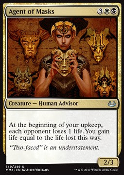 Agent of Masks - Modern Masters 2017 (Uncommon) [MM3-149]
