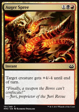 Auger Spree - Modern Masters 2017 (Common) [MM3-151]