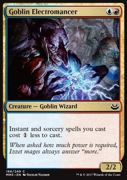 Goblin Electromancer - Modern Masters 2017 (Common) [MM3-166]