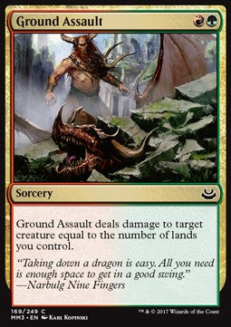 Ground Assault - Modern Masters 2017 (Common) [MM3-169]