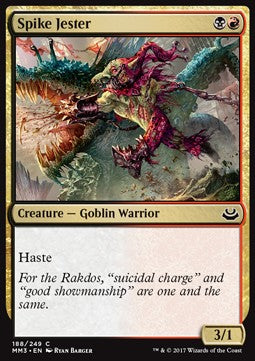 Spike Jester - Modern Masters 2017 (Common) [MM3-188]
