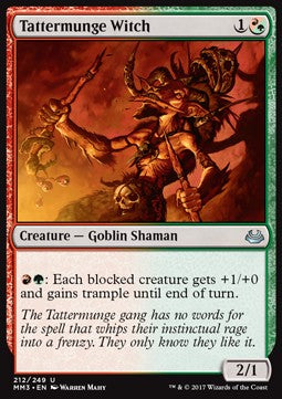 Tattermunge Witch - Modern Masters 2017 (Uncommon) [MM3-212]