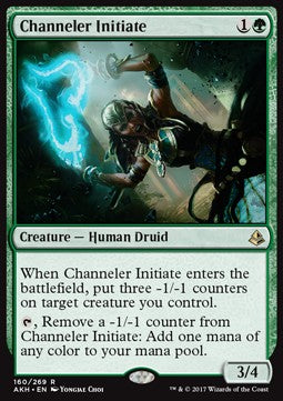 Channeler Initiate - Amonkhet (Rare) [AKH-160]