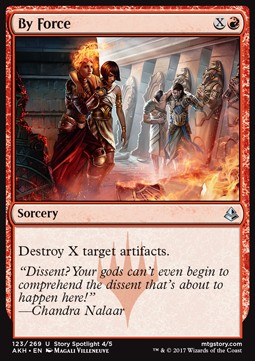 By Force - Amonkhet (Uncommon) [AKH-123]