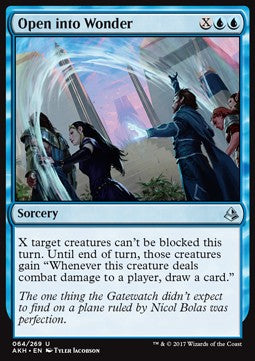 Open into Wonder - Amonkhet (Uncommon) [AKH-64]