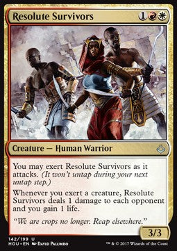 Resolute Survivors - Hour of Devastation (Uncommon) [HOU-142]