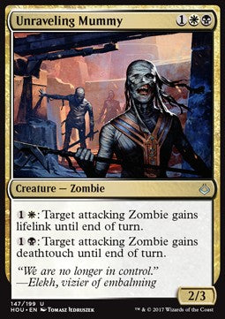 Unraveling Mummy - Hour of Devastation (Uncommon) [HOU-147]