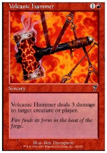 Volcanic Hammer - Seventh Edition (Common) [7ED-226]
