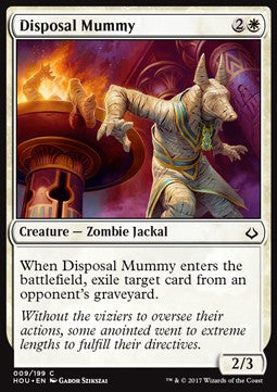 Disposal Mummy - Hour of Devastation (Common) [HOU-9]