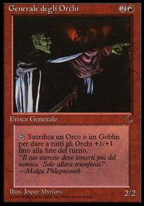 Orc General - The Dark Italian (Uncommon)