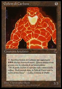 Coal Golem - The Dark Italian (Uncommon)