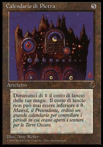 Stone Calendar - The Dark Italian (Rare)