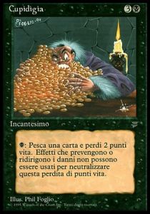 Greed - Legends Italian (Rare)
