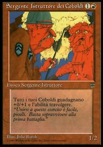 Kobold Drill Sergeant - Legends Italian (Uncommon)
