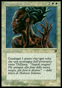 Lifeblood - Legends Italian (Rare)