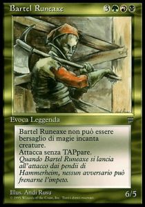 Bartel Runeaxe - Legends Italian (Rare)